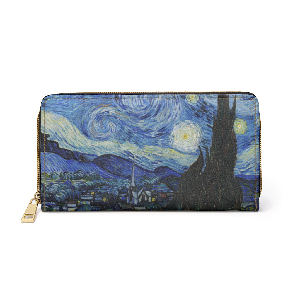 Zipper Wallet - Van Gogh - Starry Night – The Van Gogh Store