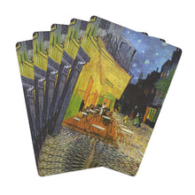Load image into Gallery viewer, Custom Poker Cards - Van Gogh - Cafe Terrace at Night
