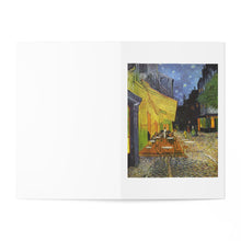 Load image into Gallery viewer, Greeting Cards (7 pcs) - Van Gogh - Cafe Terrace at Night

