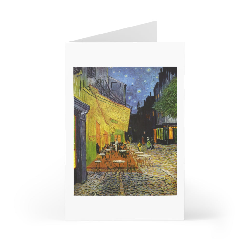 Greeting Cards (7 pcs) - Van Gogh - Cafe Terrace at Night