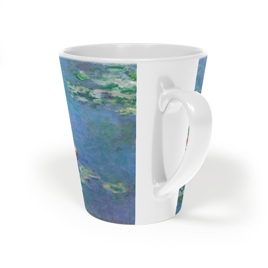 Les Fleurs (Monet) Latte Cup / Coffee Mug (12 oz.)
