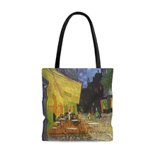 Load image into Gallery viewer, Van Gogh - Cafe Terrace at Night - AOP Tote Bag
